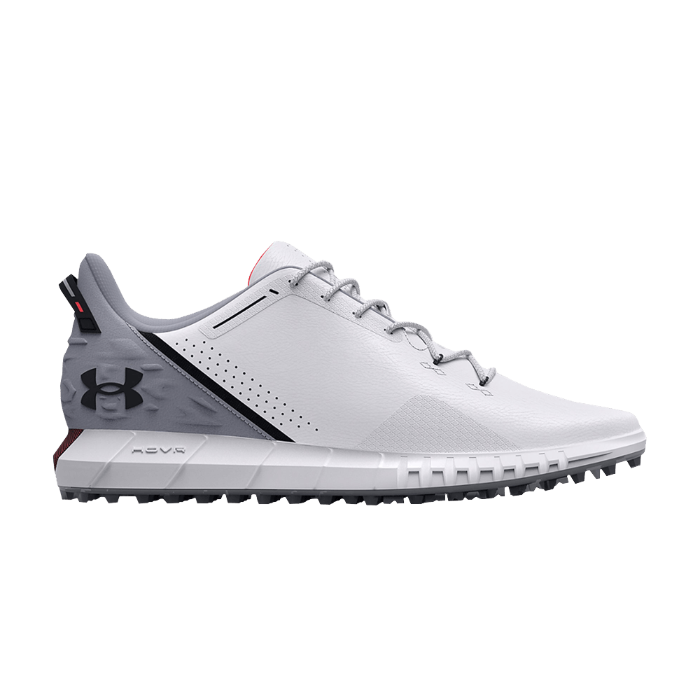 Pre-owned Under Armour Hovr Drive Spikeless Wide 'white Mod Grey'