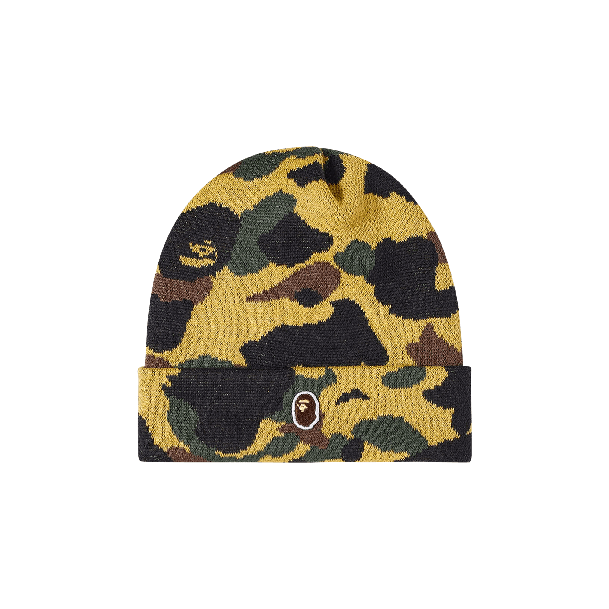 BAPE 1st Camo Knit Cap 'Green'