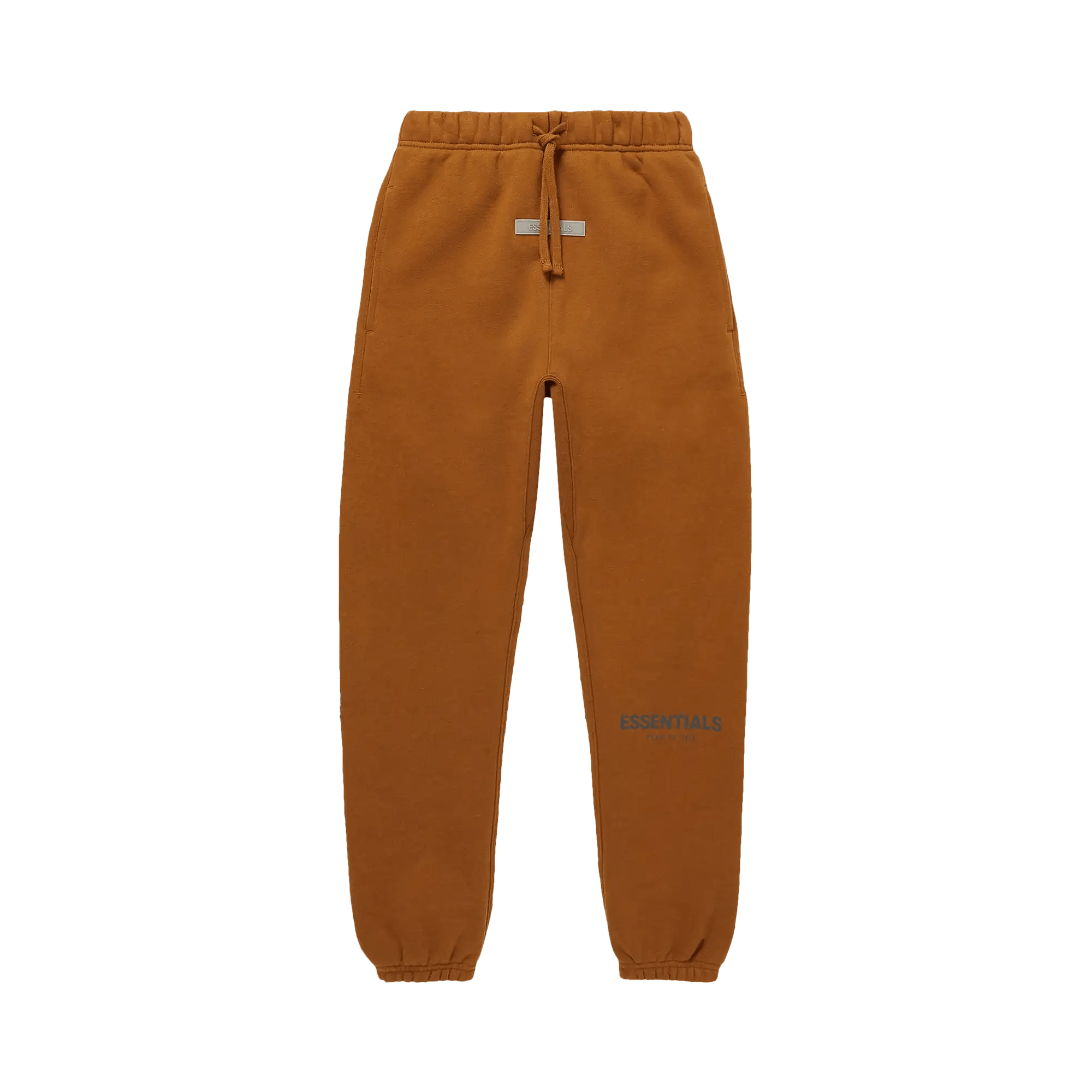 Pre-owned Essentials Fear Of God  Kids X Mr. Porter Exclusive Sweatpants 'vicunia' In Brown