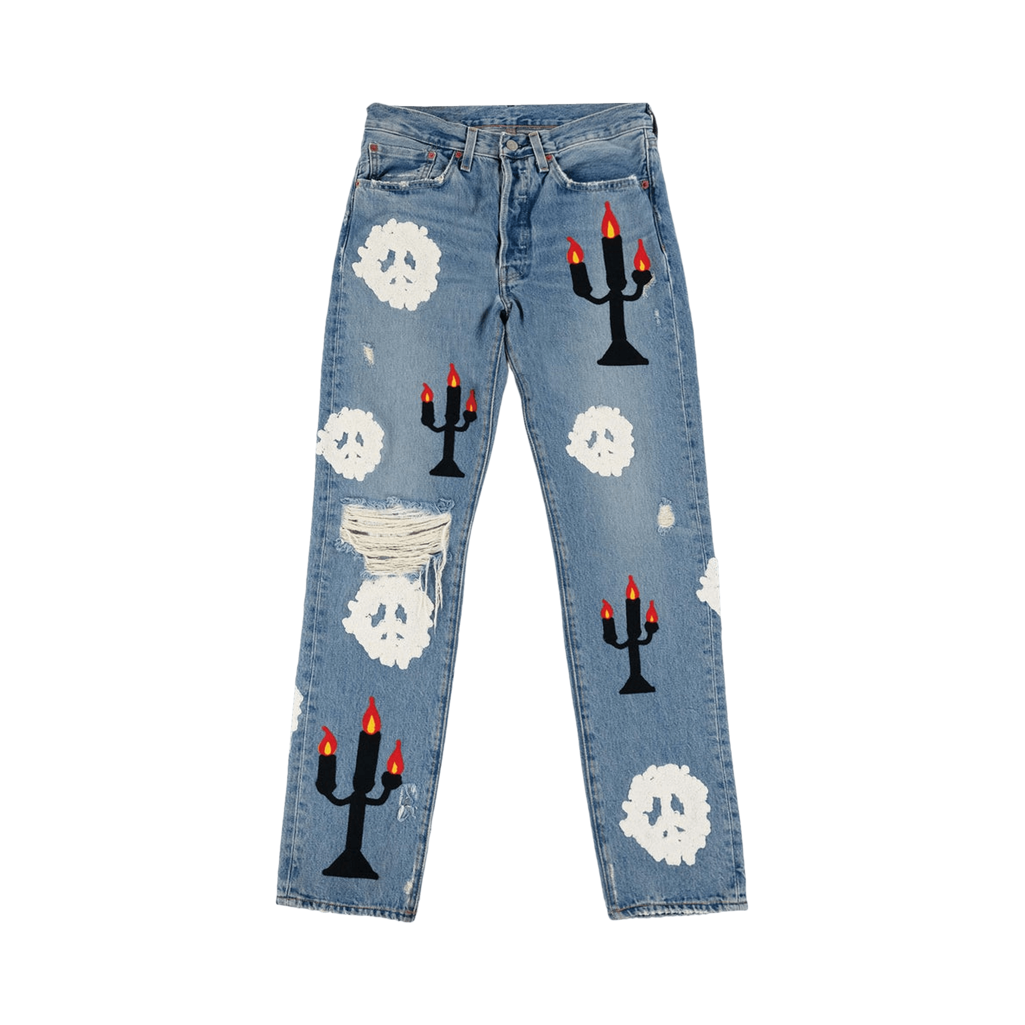 Buy Levi's x Denim Tears The Cotton Wreath Jean 'Dark Wash 