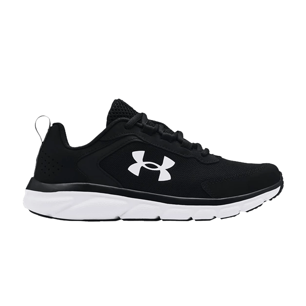 Pre-owned Under Armour Assert 9 Gs 'black White'