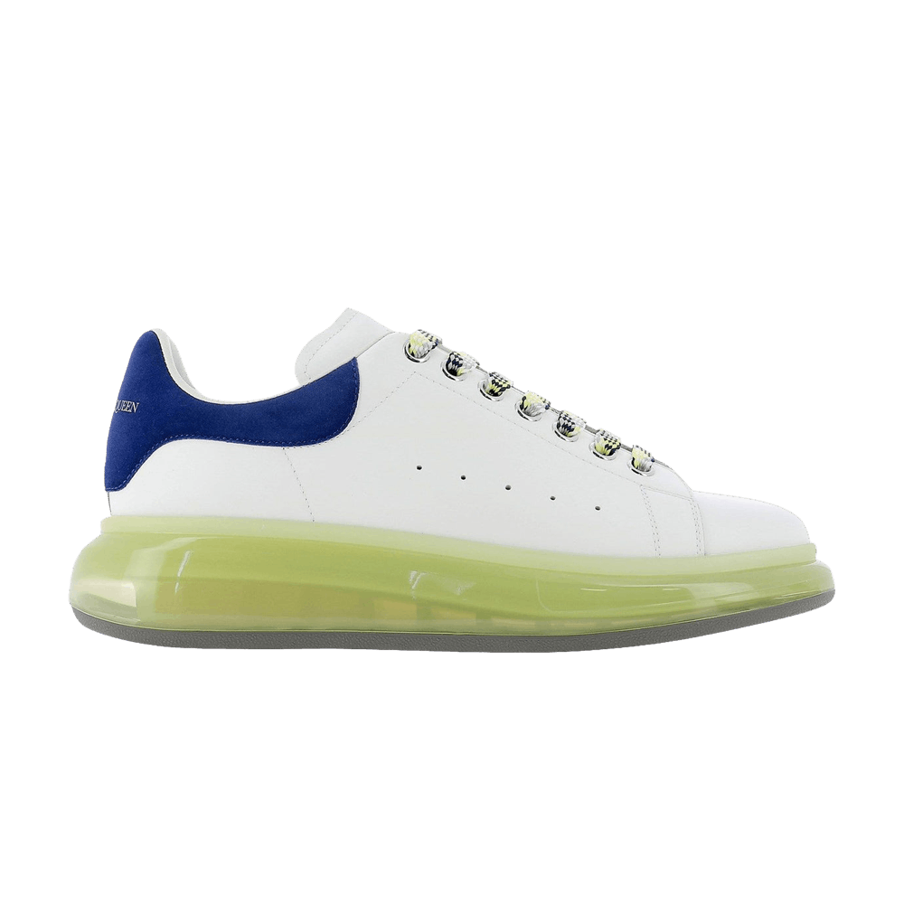 Alexander McQueen Oversized Sneaker 'Clear Sole - Indigo Yellow'