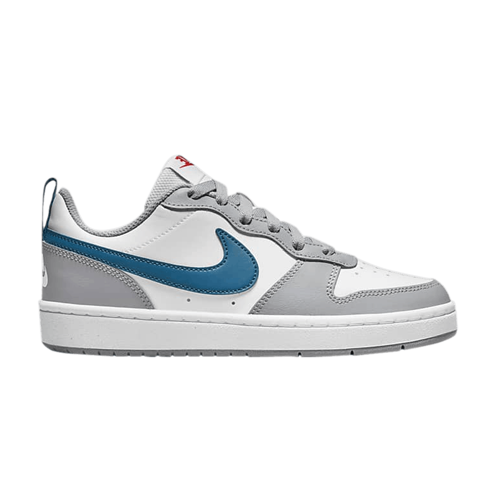 Buty dla dużych dzieci Nike Court Borough Low 2 - Biel - BQ5448-117