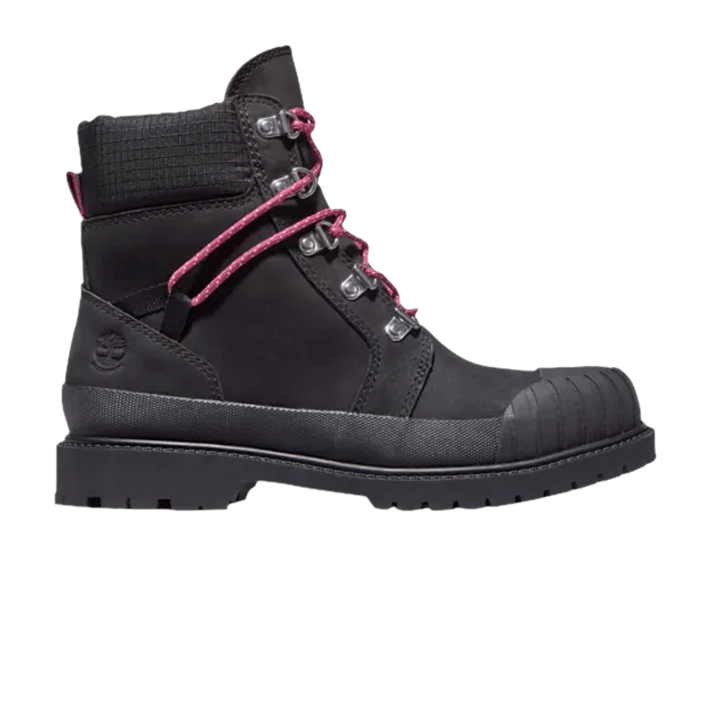 Timberland Wmns 6 Inch Heritage Rubber Toe Boot 'Black'