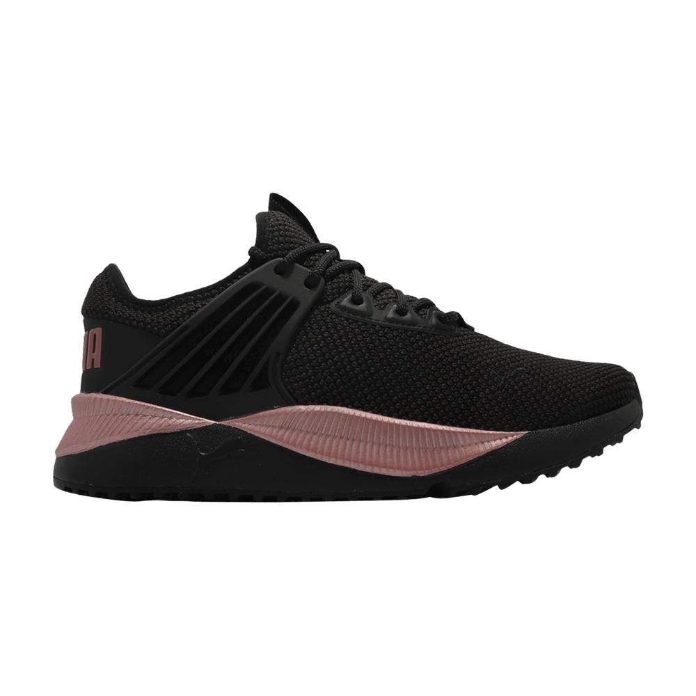 Pre-owned Puma Wmns Pacer Future 'lux - Black Rose Gold'