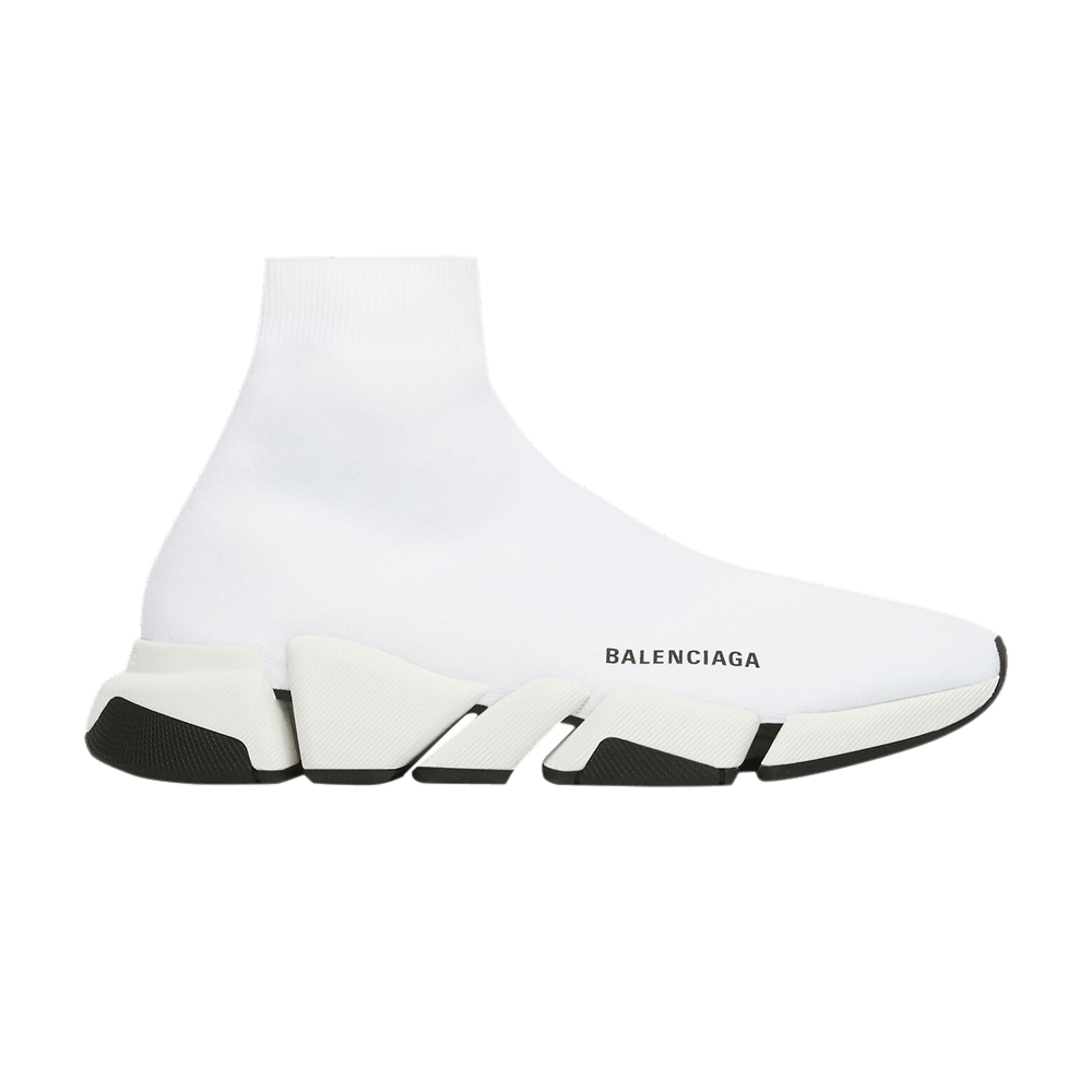 Balenciaga Speed 2.0 Sneaker 'White Black'
