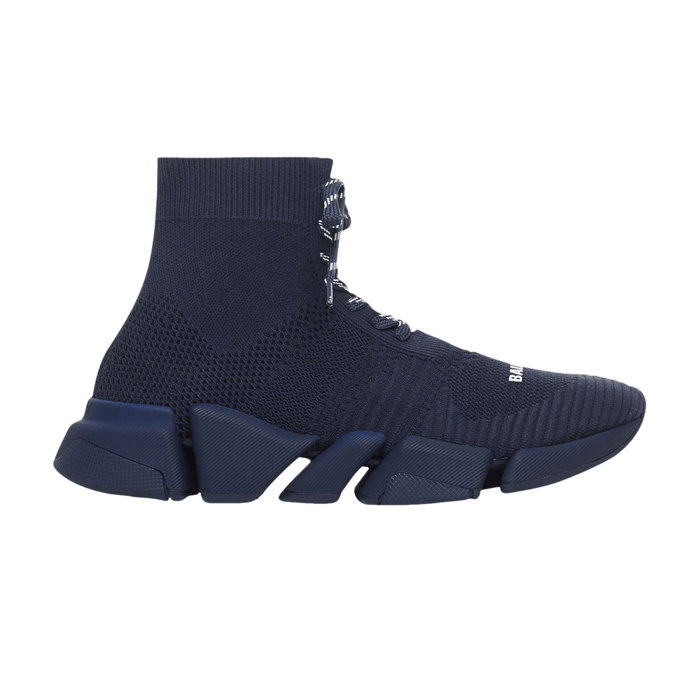 Balenciaga Speed 2.0 Lace-Up Sneaker 'Dark Blue'