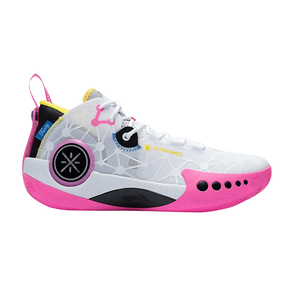 Li-Ning Wade Shadow 3 On Court 'White Pink'