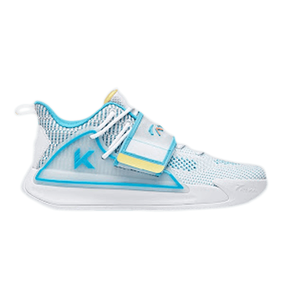 Pre-owned Anta Kt Splash 2 'white Blue'