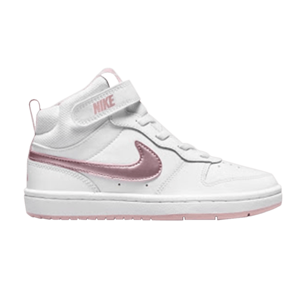 Nike Court Borough Mid 2 PSV 'White Pink Glaze' - CD7783-105