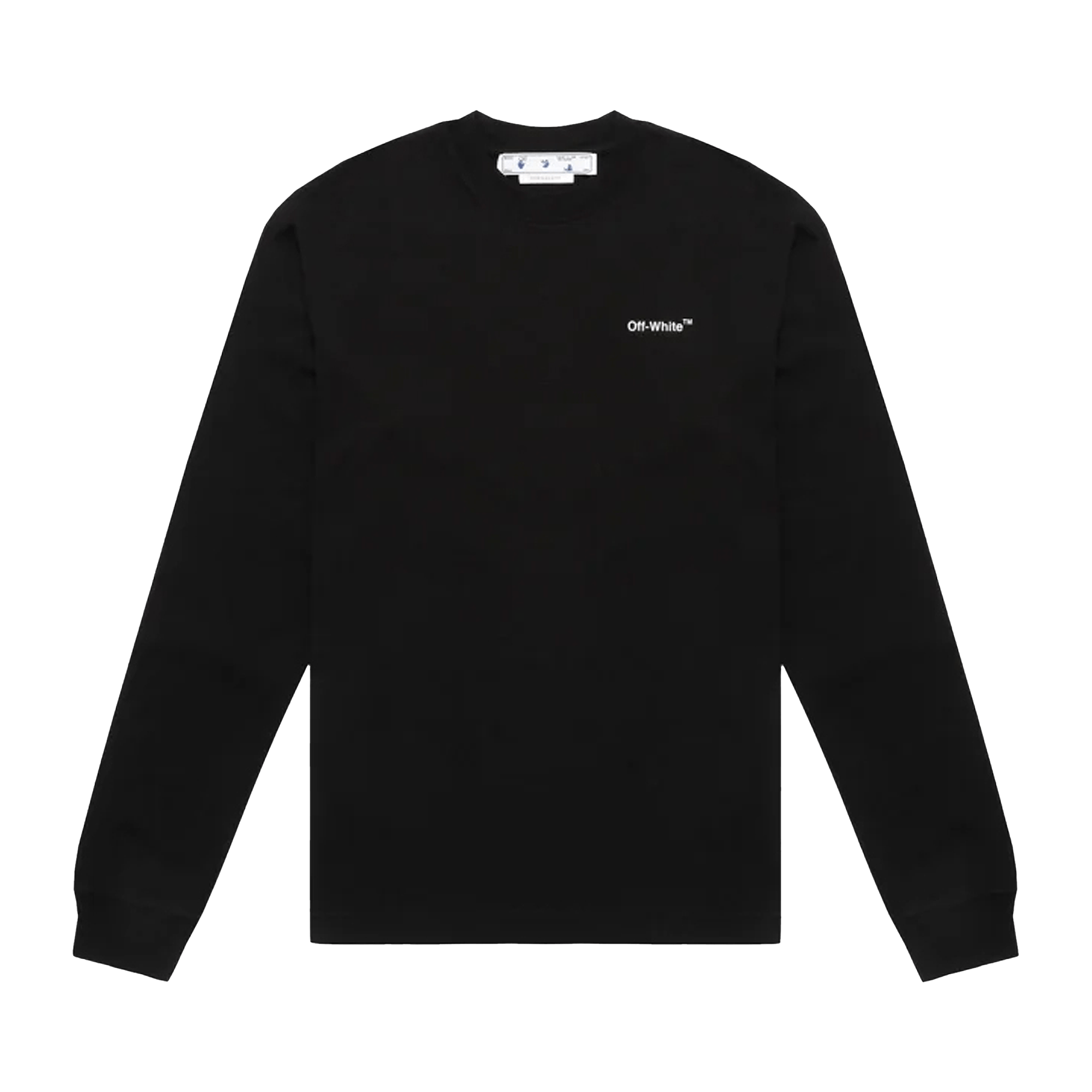 Off-White Caravaggio Arrow Skate Long-Sleeve Tee 'Black/White'