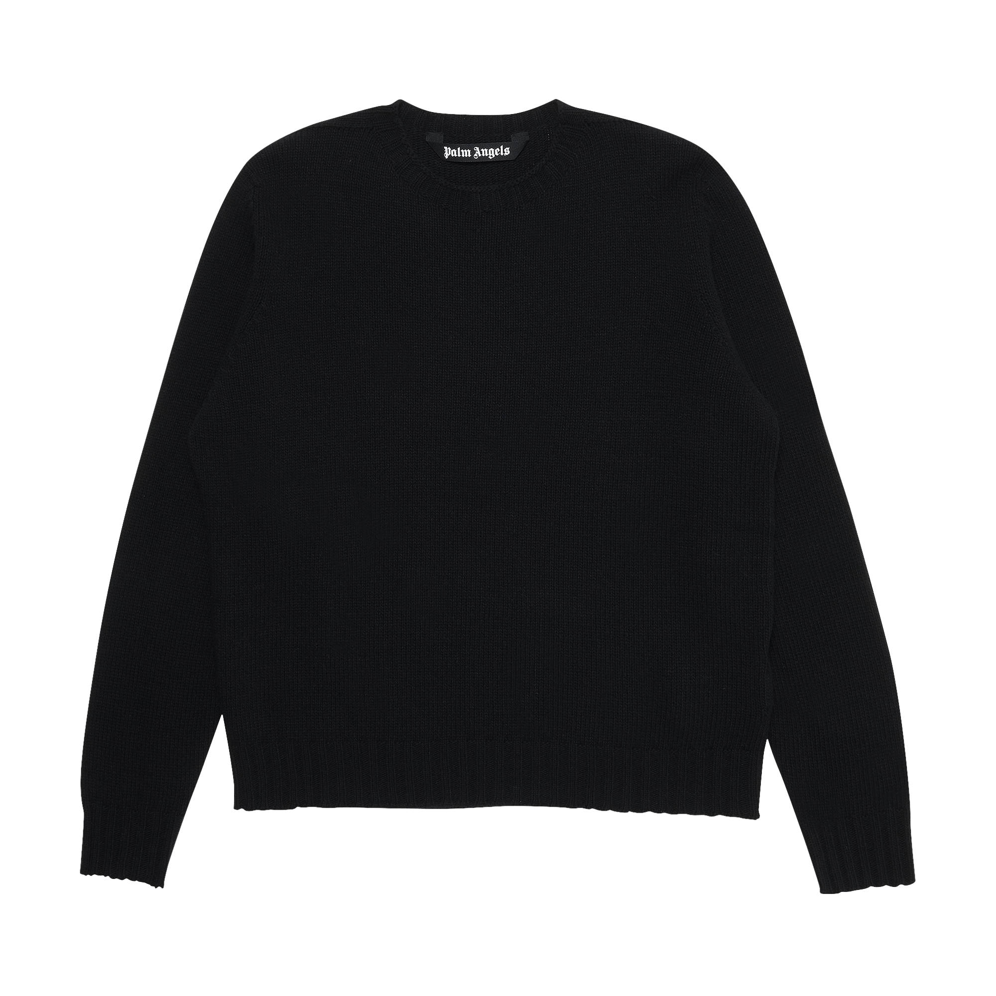 Palm Angels Rec Logo Sweater 'Black/White'