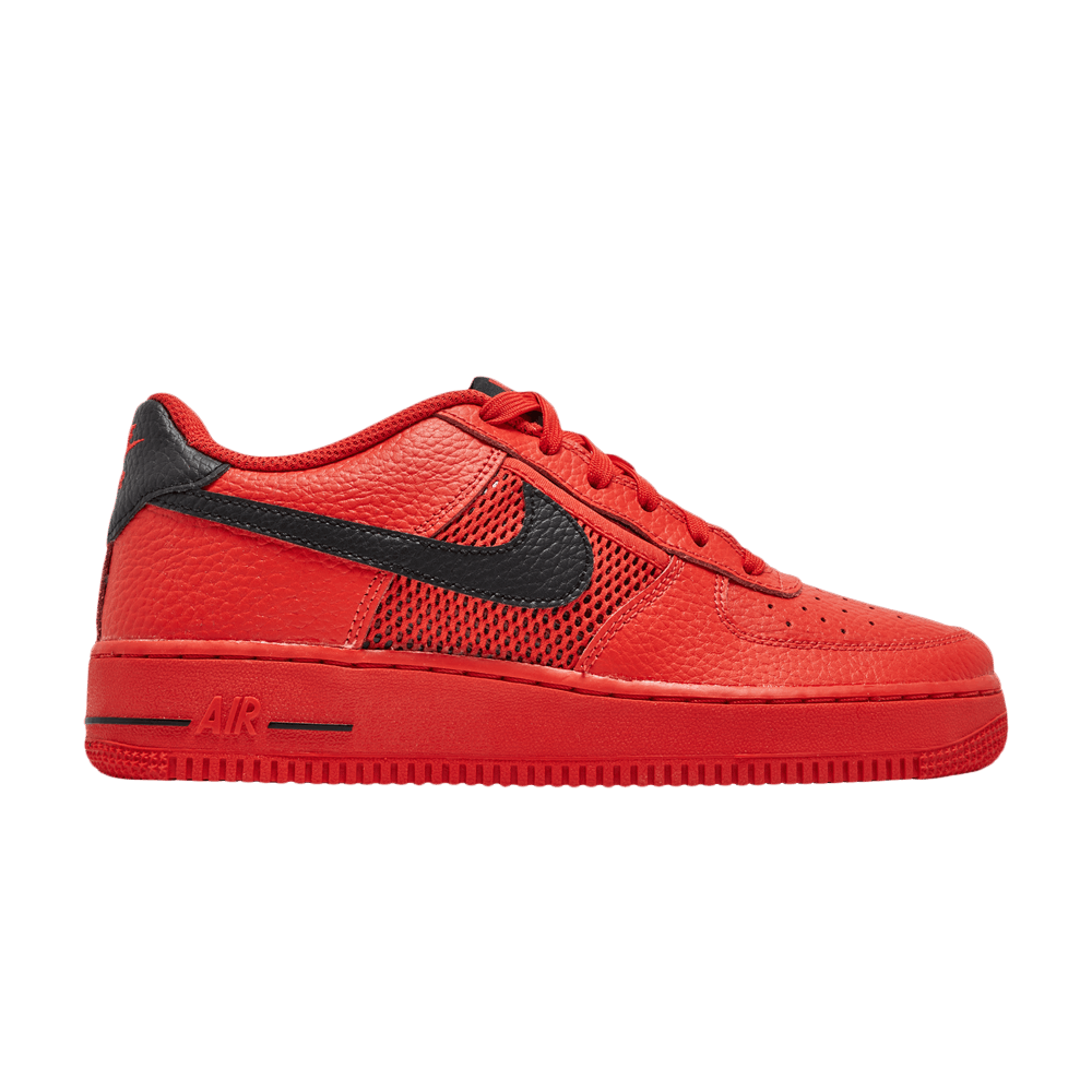 Nike Air Force 1 LV8 GS 'Mesh Pocket - Habanero Red'