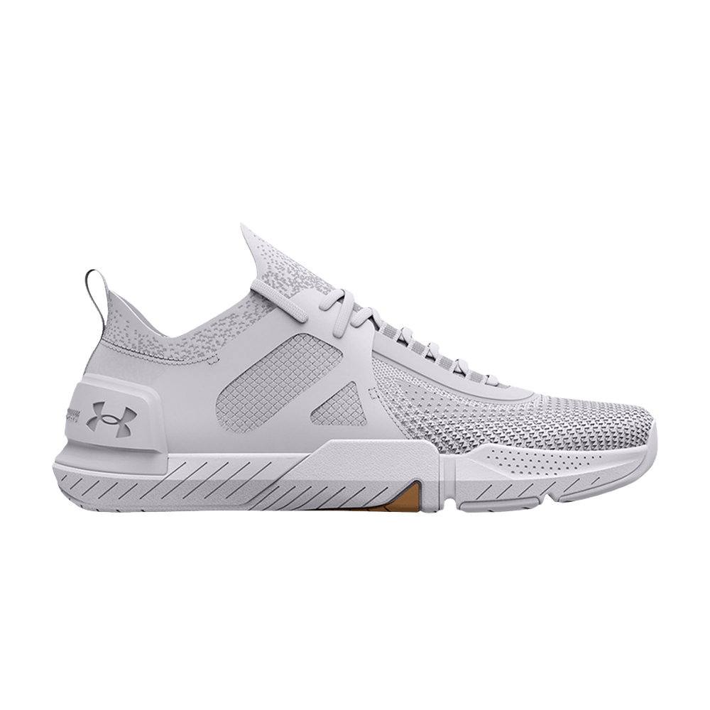 Pre-owned Under Armour Tribase Reign 3 'white Metallic Silver'