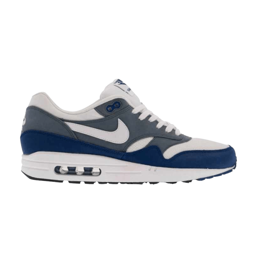 Air Max 1 Essential 'White Deep Royal Blue'