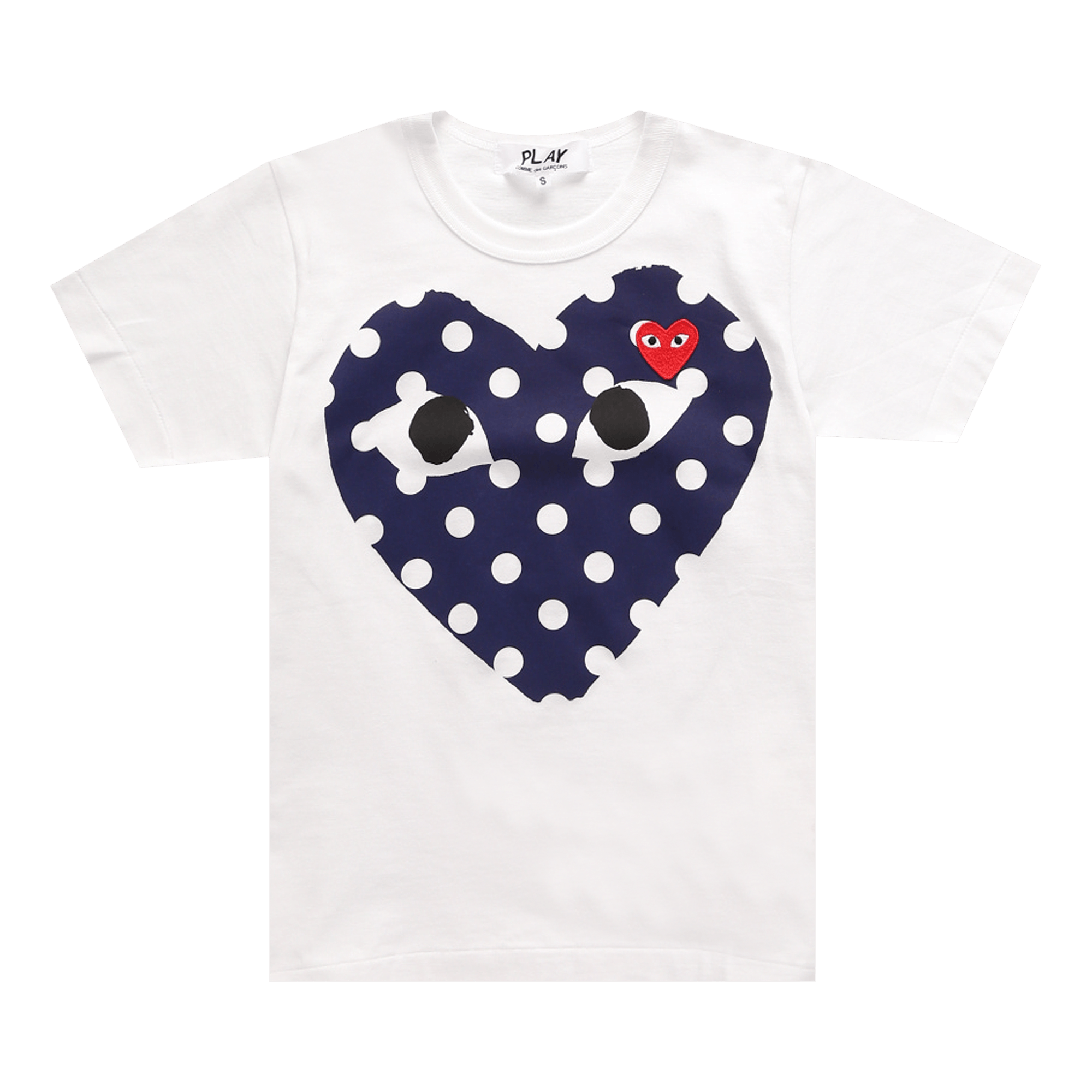 Comme des Garçons PLAY Polka Dot Tee 'White'