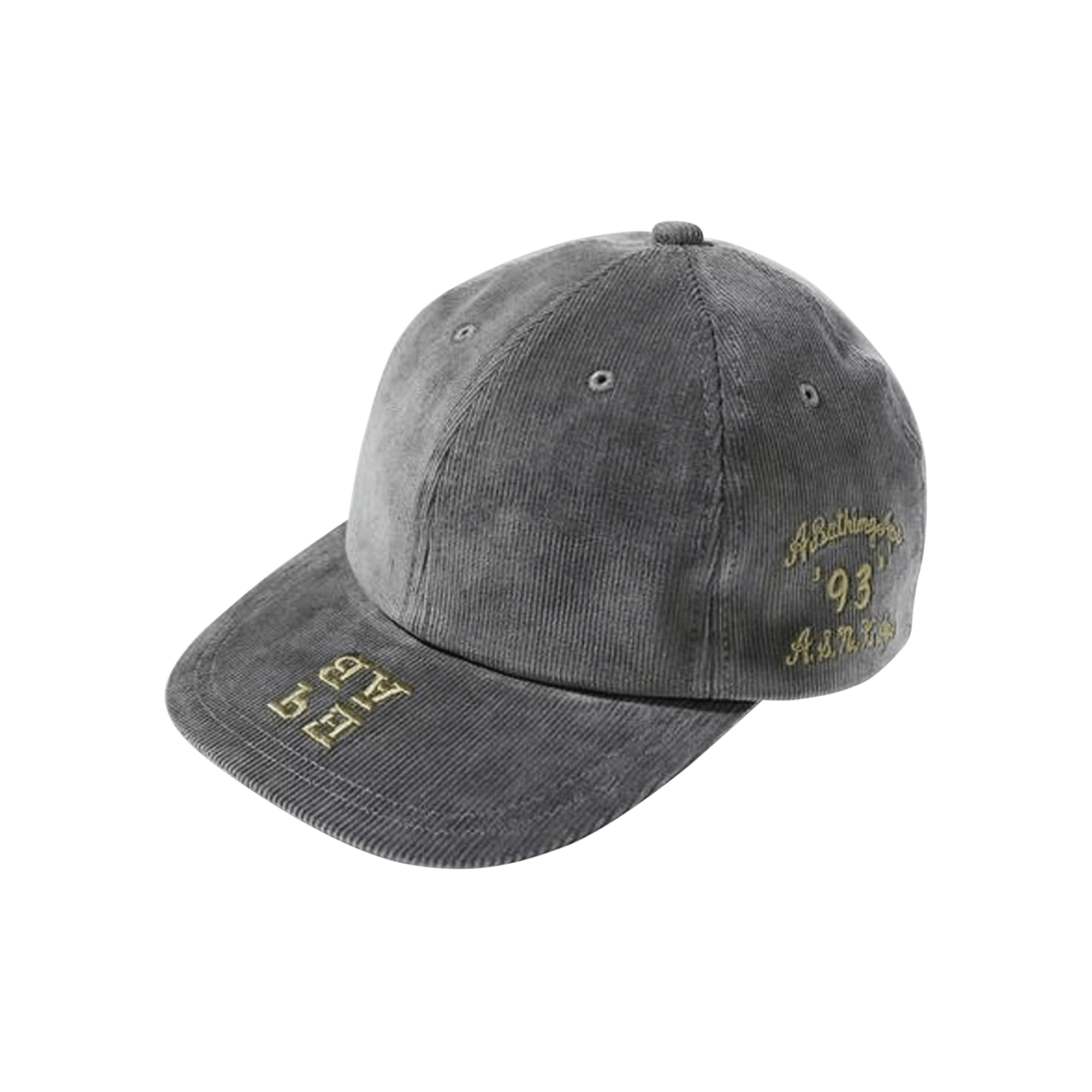 BAPE Corduroy Panel Cap 'Grey'