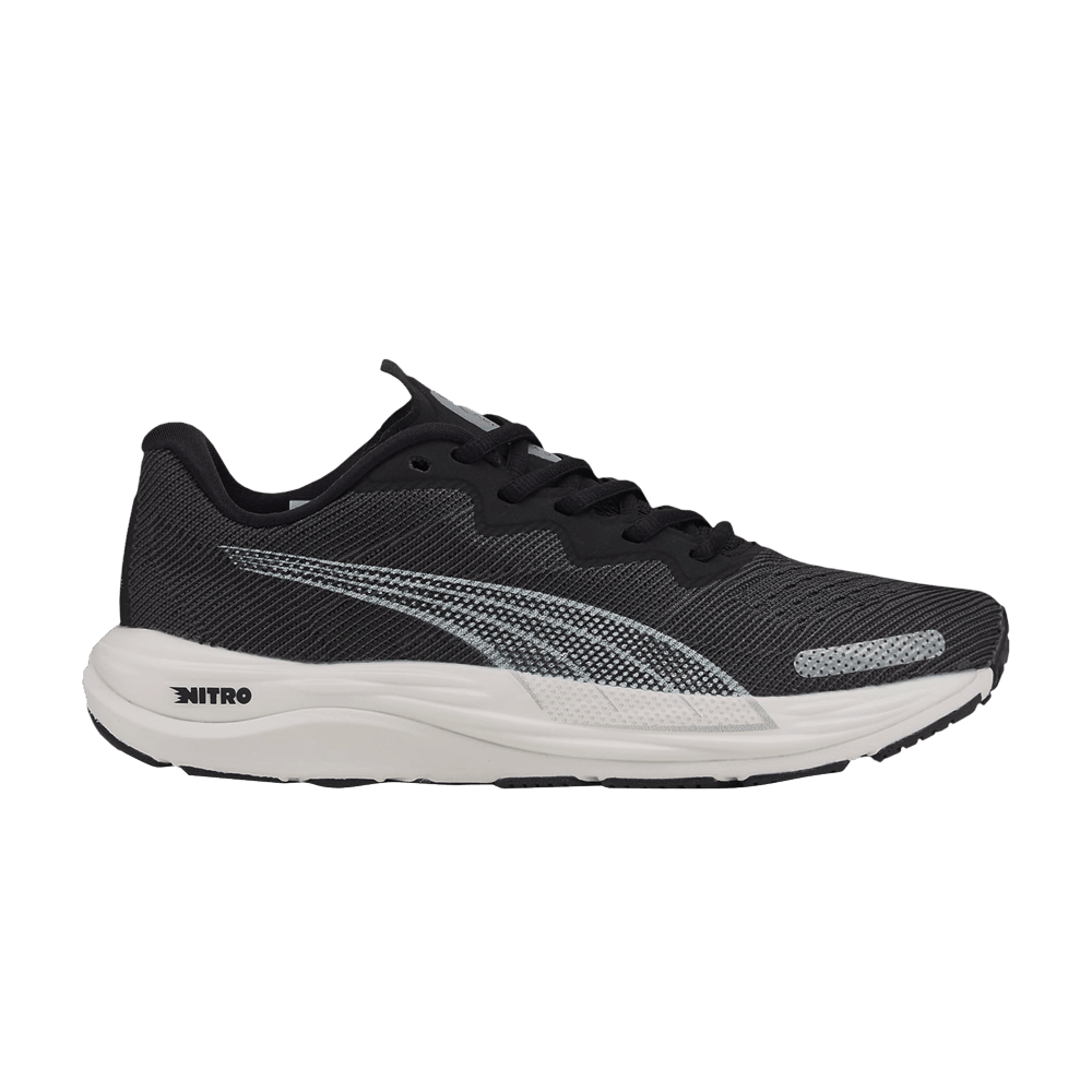 Pre-owned Puma Wmns Velocity Nitro 2 'black White'