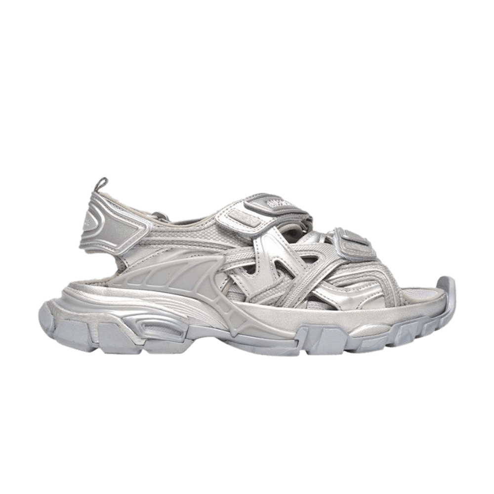 Balenciaga Track Sandal 'Silver Metallic'