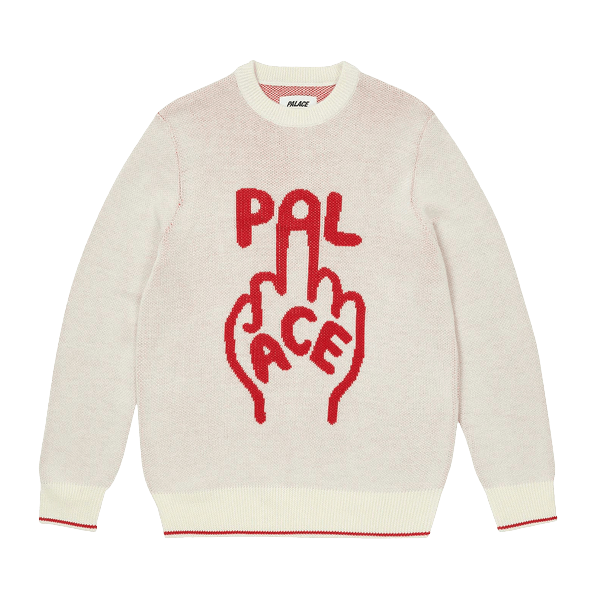 Palace Finger Up Knit 'White'