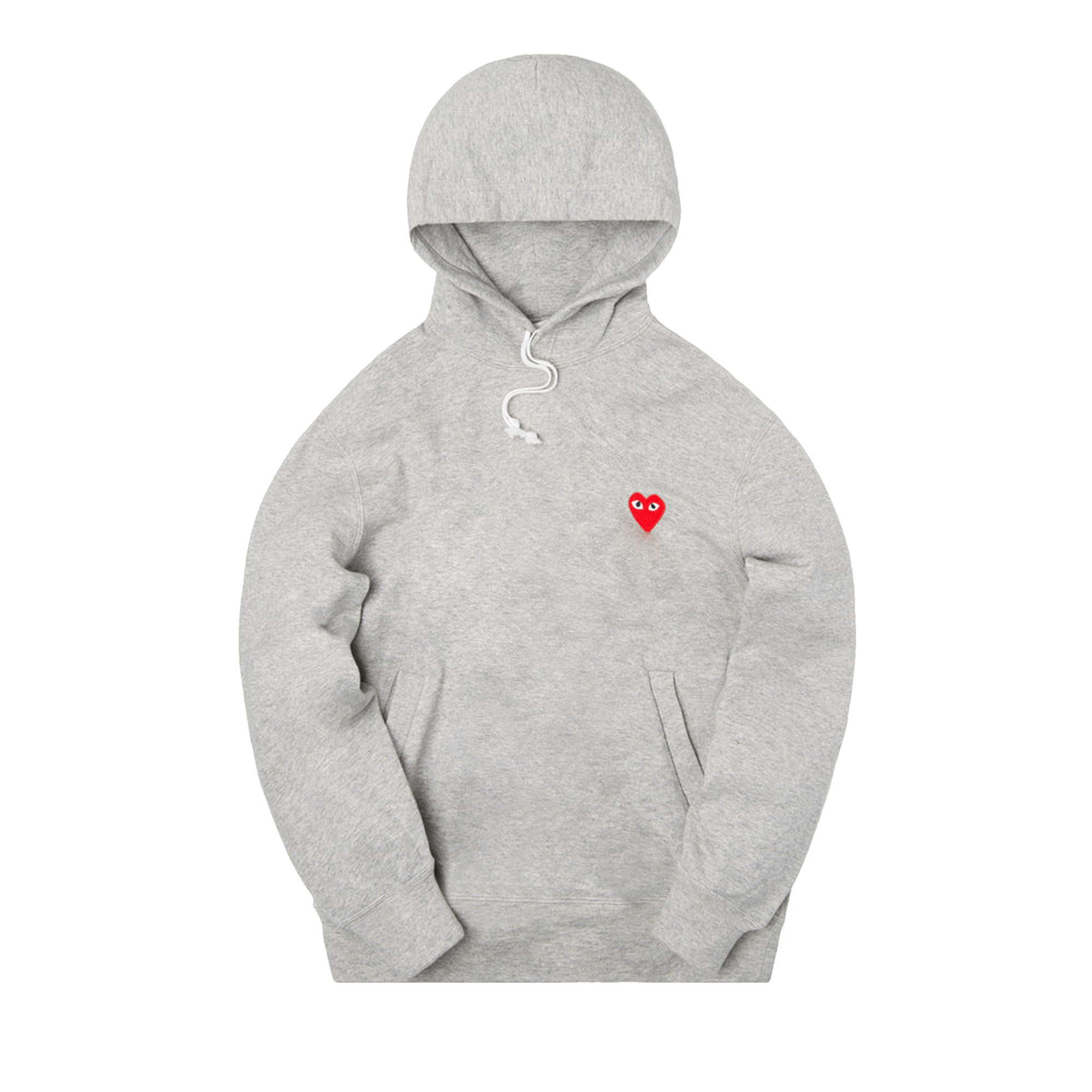 Comme des Garçons PLAY Hooded Sweatshirt 'Grey'