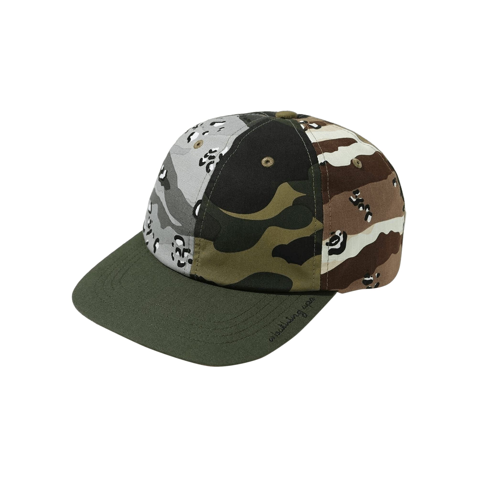 BAPE Mad Shark Crazy Camo Panel Cap 'Multicolor'