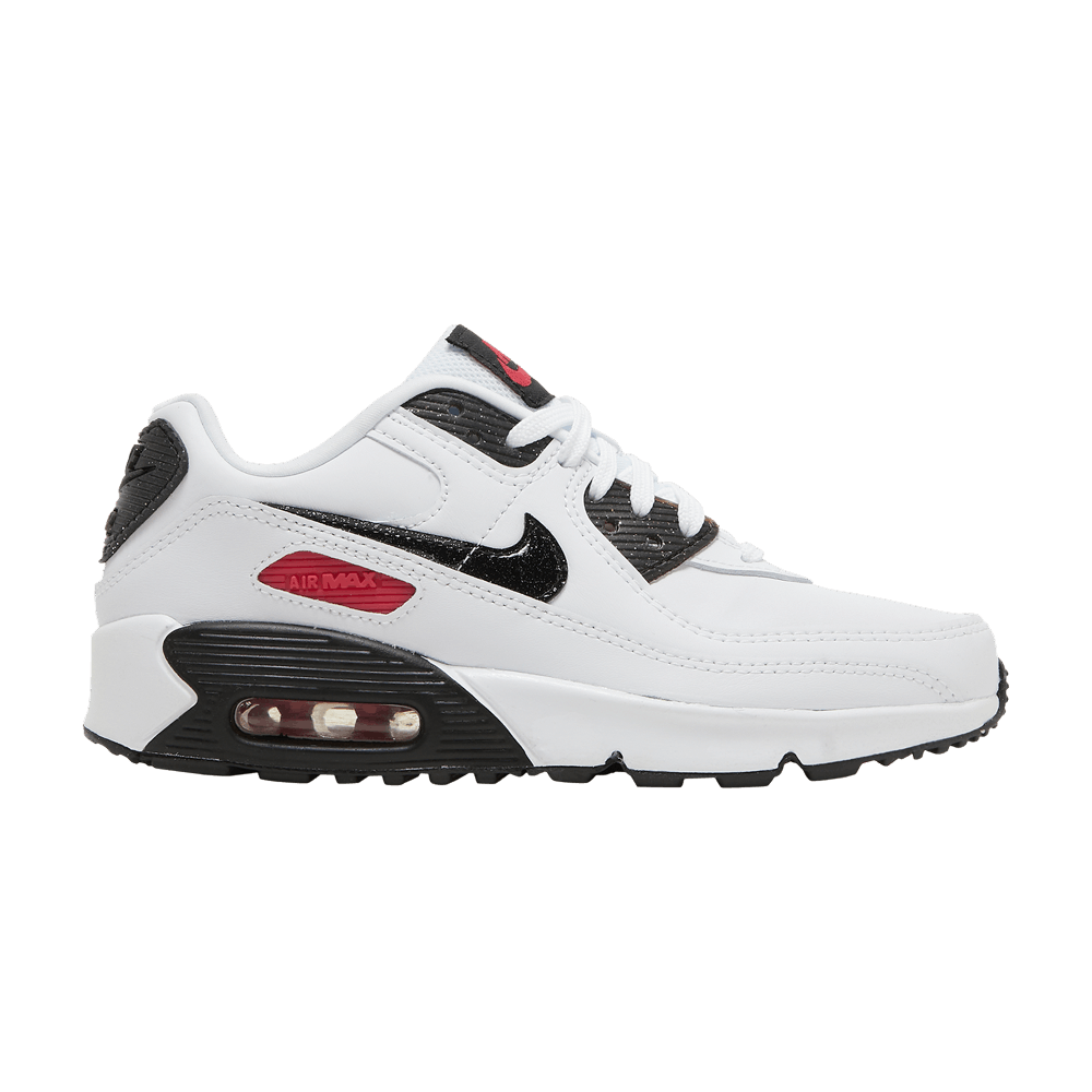 Nike Air Max 90 Leather SE GS 'White Very Berry'