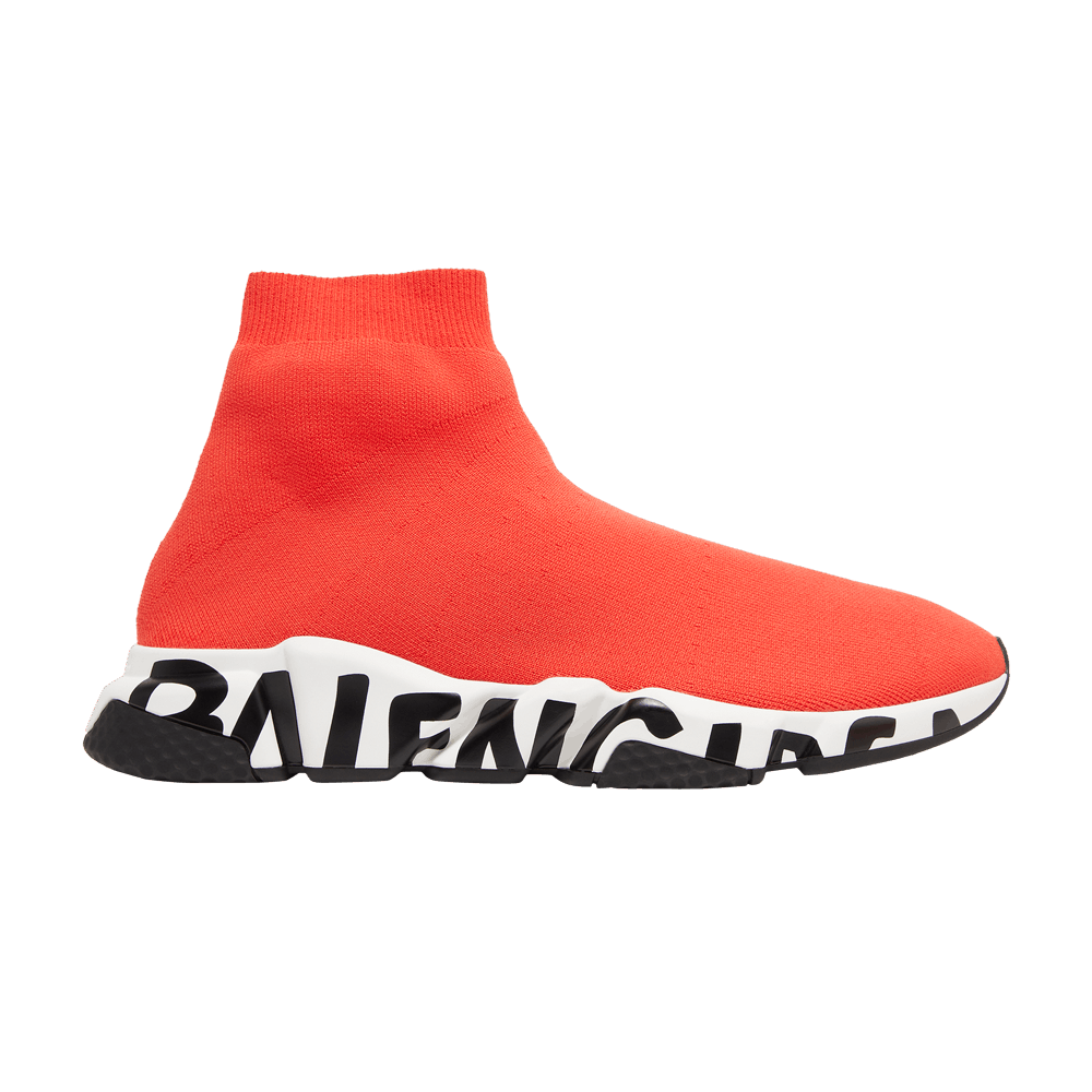 Balenciaga Speed Sneaker 'Midsole Graffiti - Red'