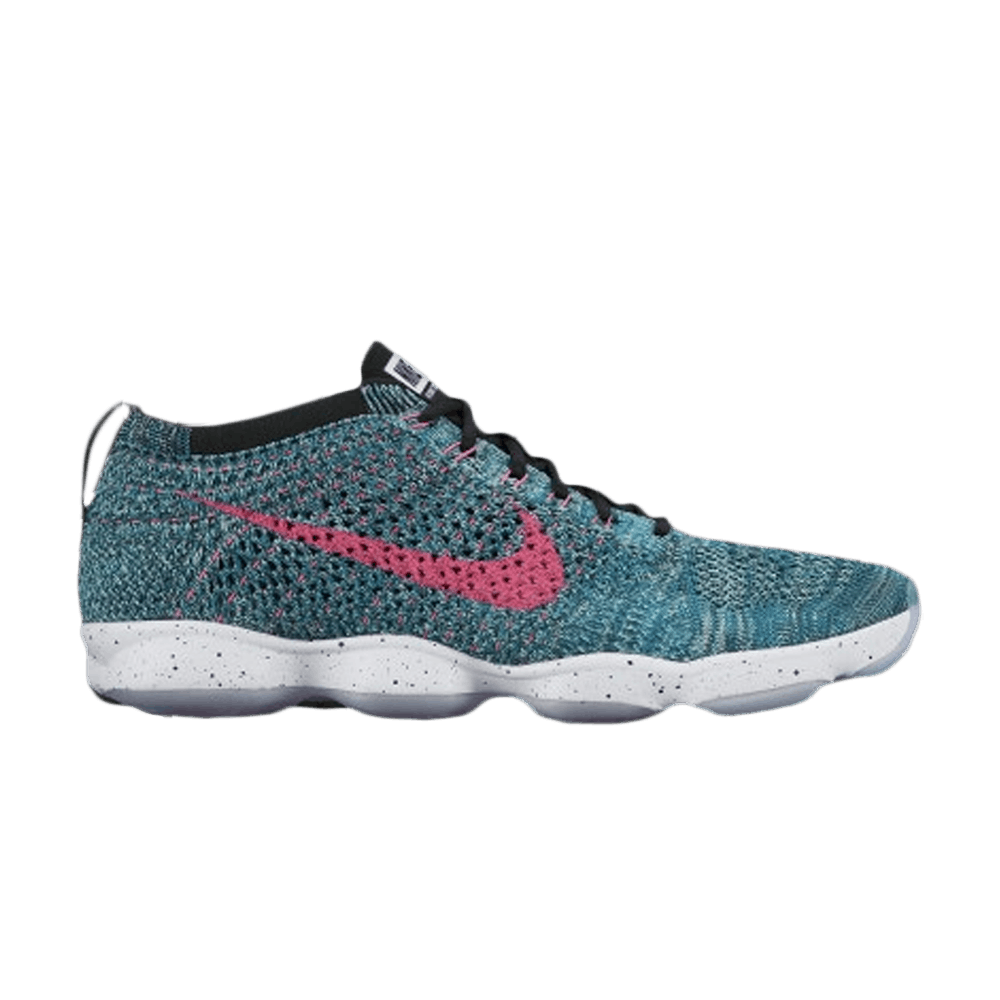 Nike Wmns Flyknit Zoom Agility 'Radiant Emerald Pink Pow'