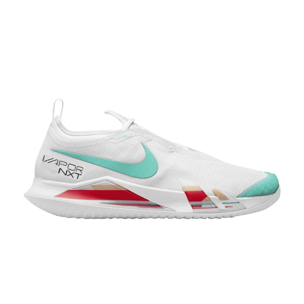 NikeCourt React Vapor NXT 'White Washed Teal Red'