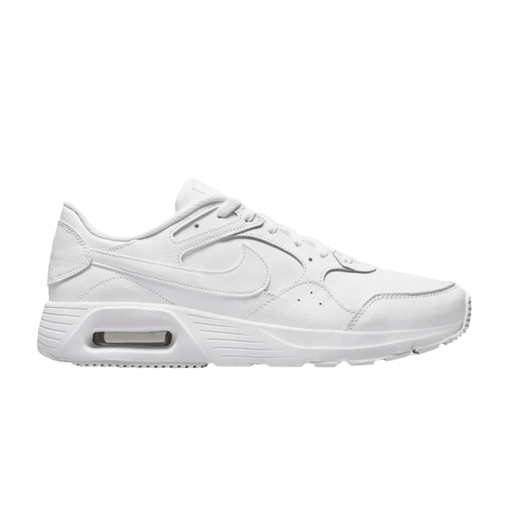 Pre-owned Nike Air Max Leather Sc 'triple White'