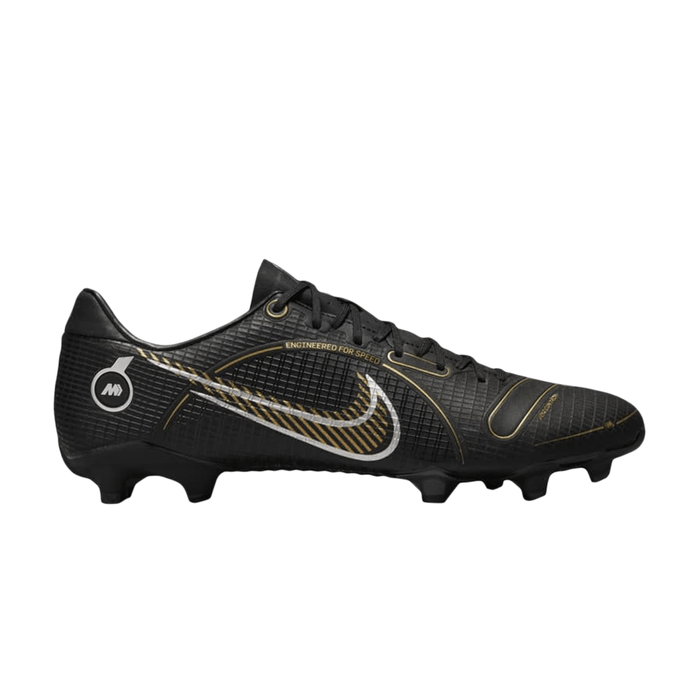 Pre-owned Nike Mercurial Vapor 14 Academy Mg 'black Metallic Gold'