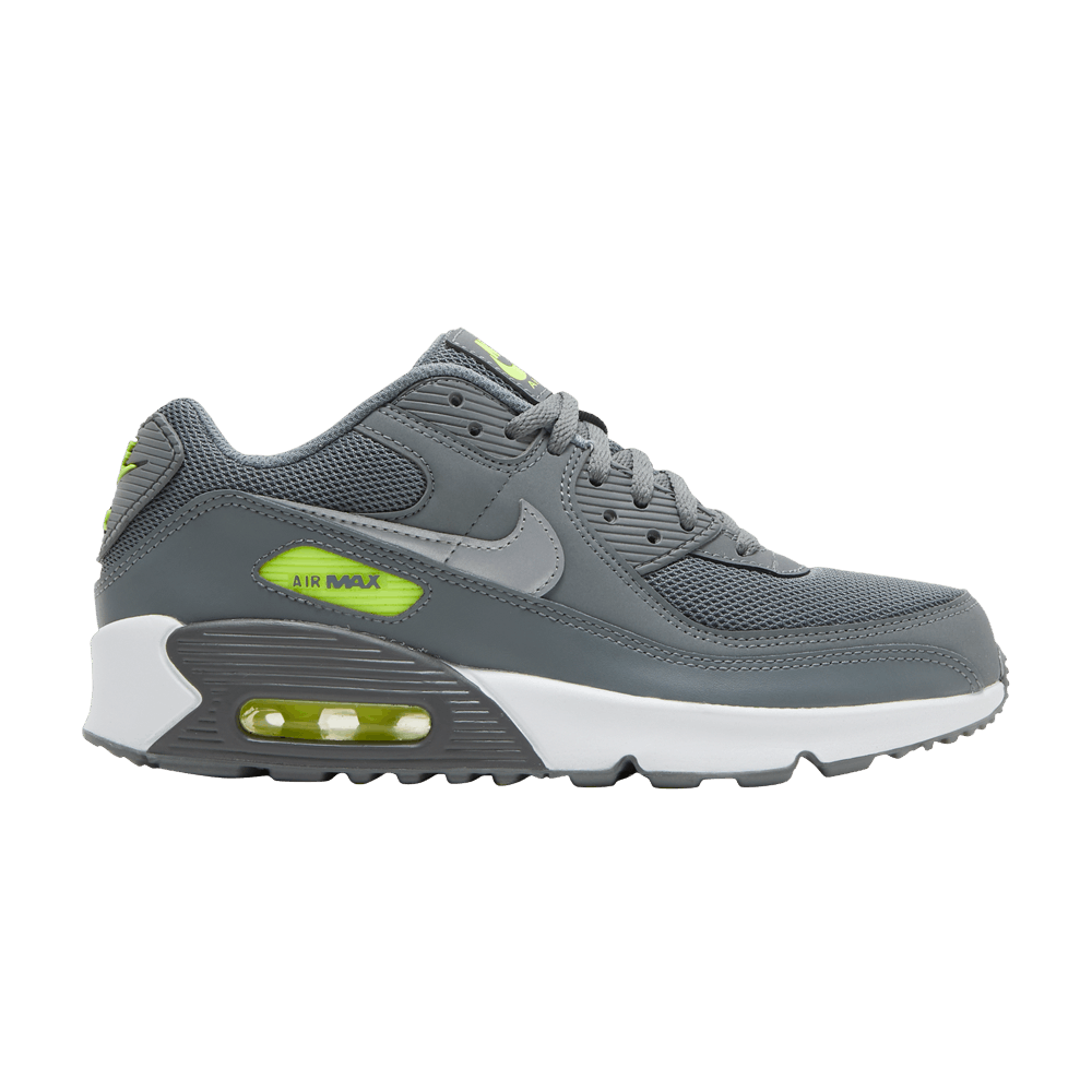 Nike Air Max 90 GS 'Smoke Grey Volt'