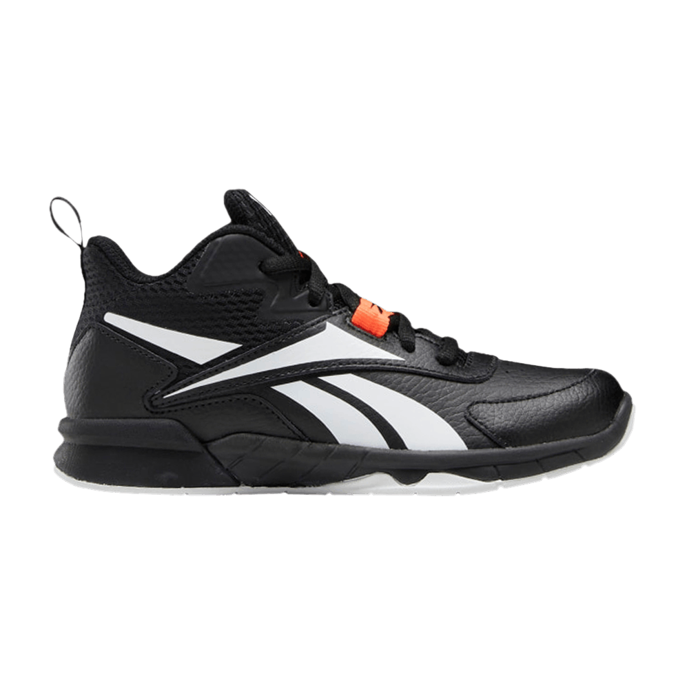 Reebok More Buckets Little Kid 'Black Orange Flare'