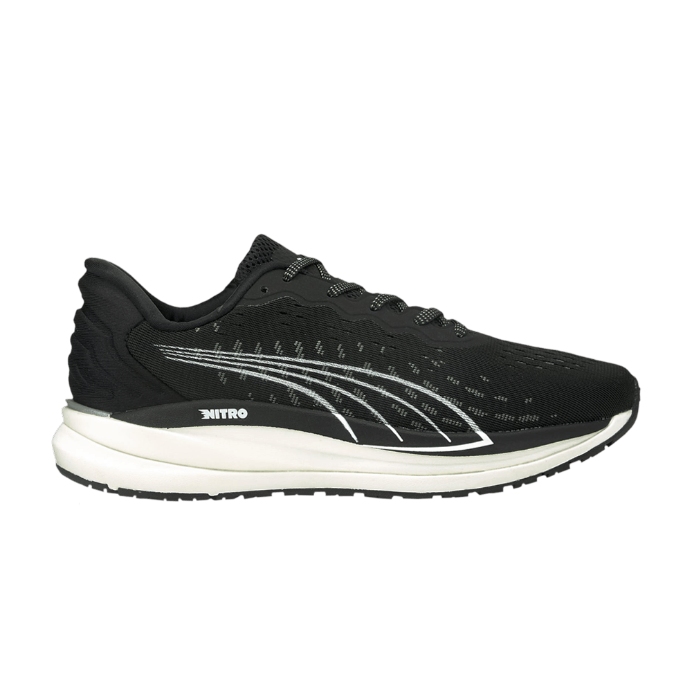 Pre-owned Puma Wmns Magnify Nitro 'black'