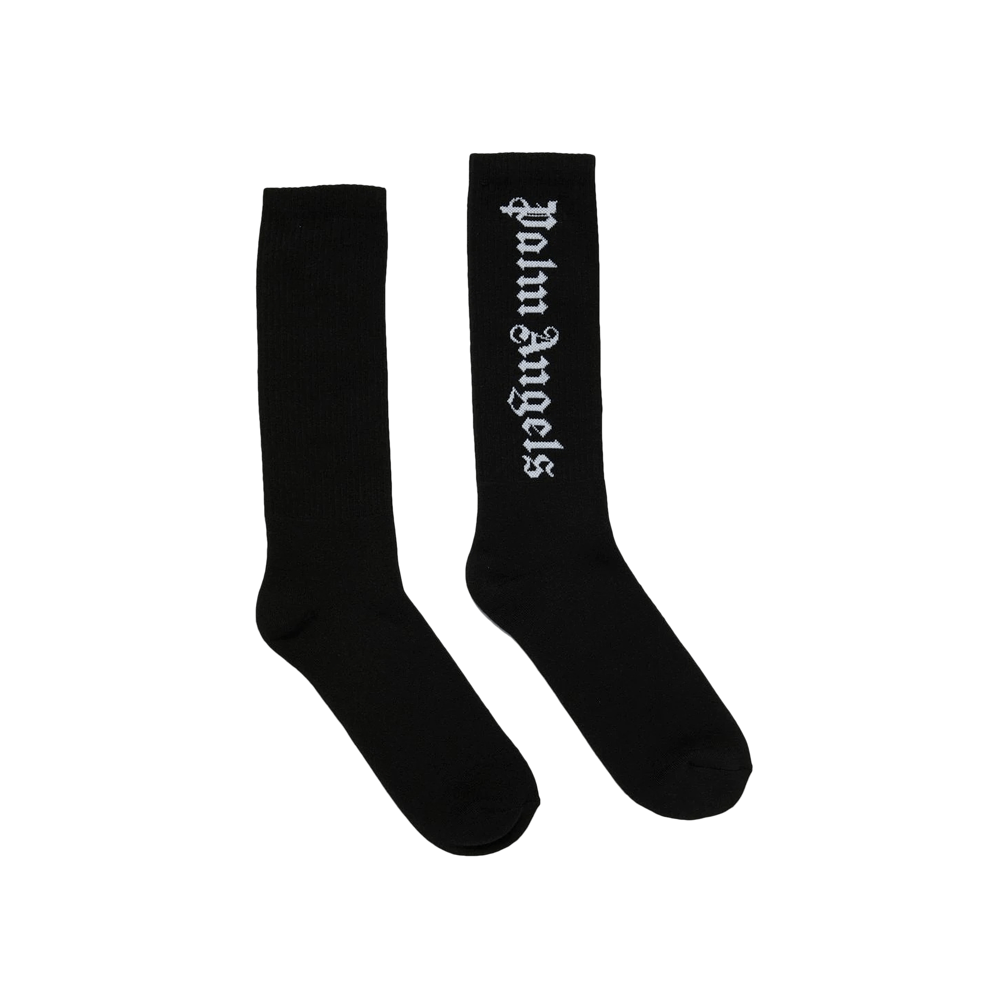 Palm Angels Classic Logo Socks 'Black/White'