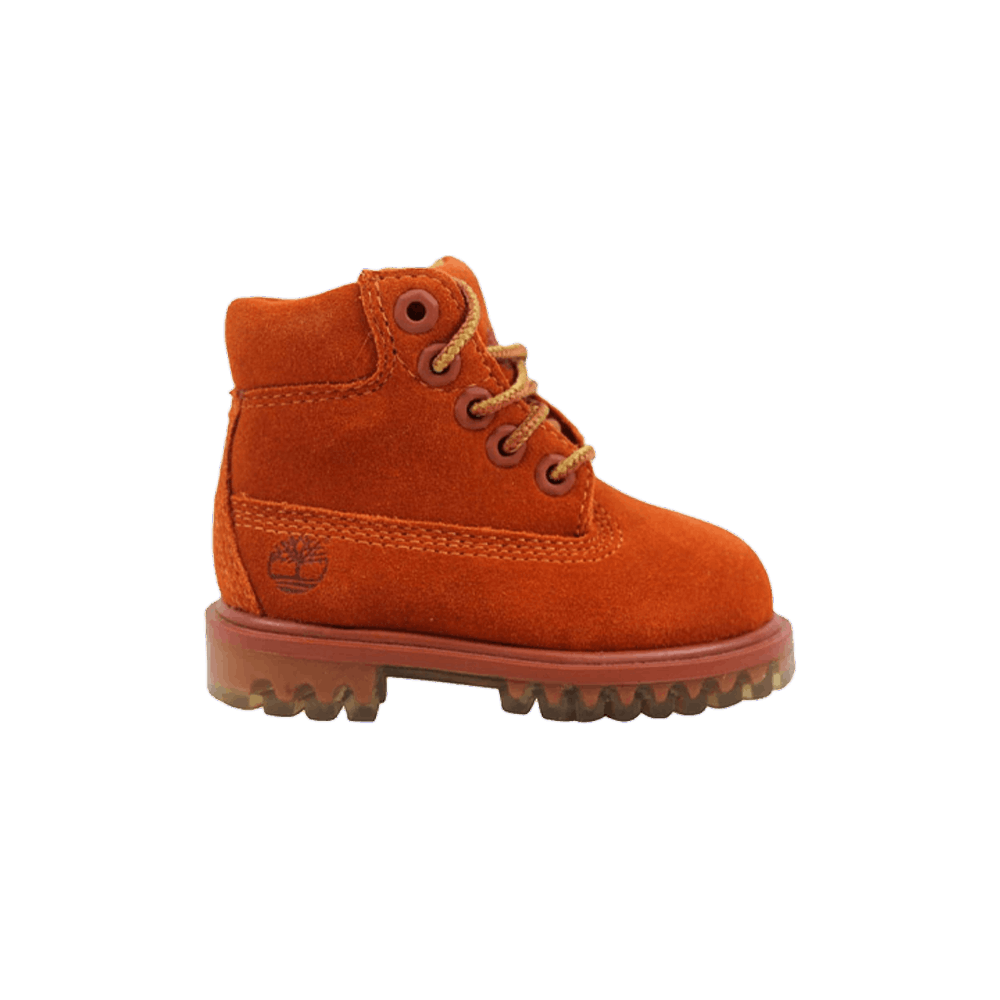 Timberland 6 Inch Premium Toddler 'Orange Rust'