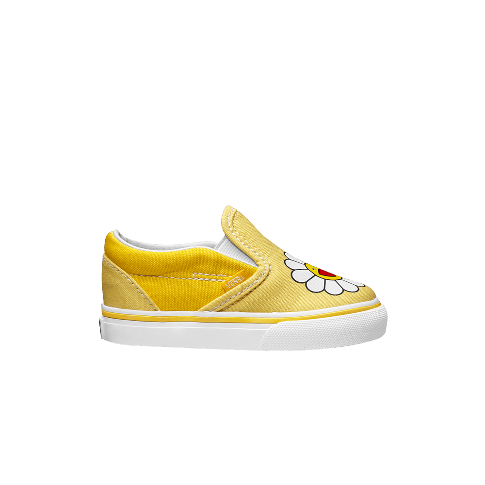 Takashi Murakami x Vans Classic Slip-On Toddler 'Sunflower'