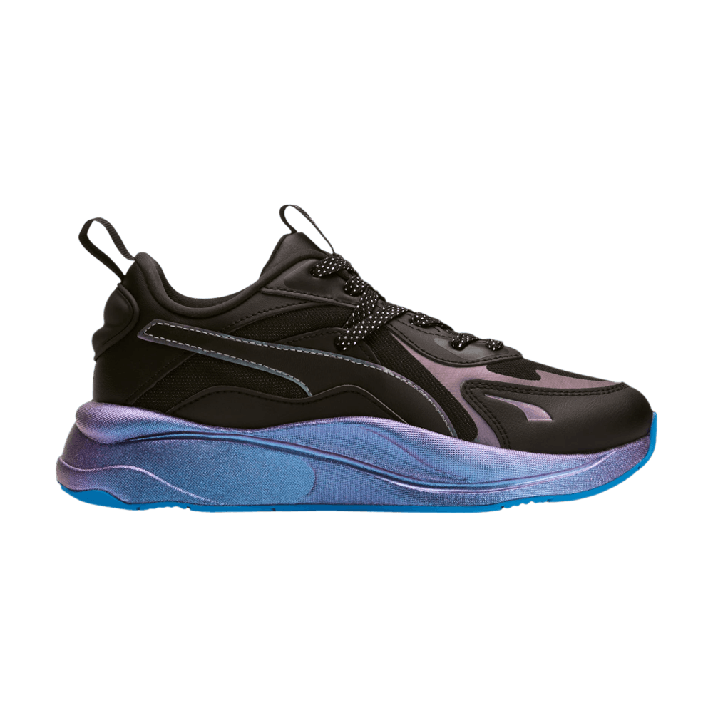 Pre-owned Puma Wmns Rs-curve 'lightsense' In Black