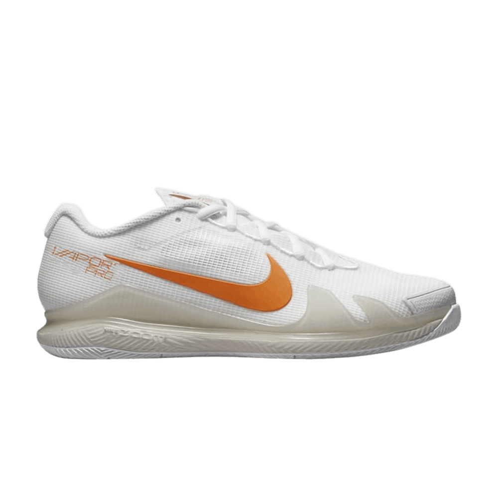 Pre-owned Nike Wmns Court Air Zoom Vapor Pro 'white Sunset'