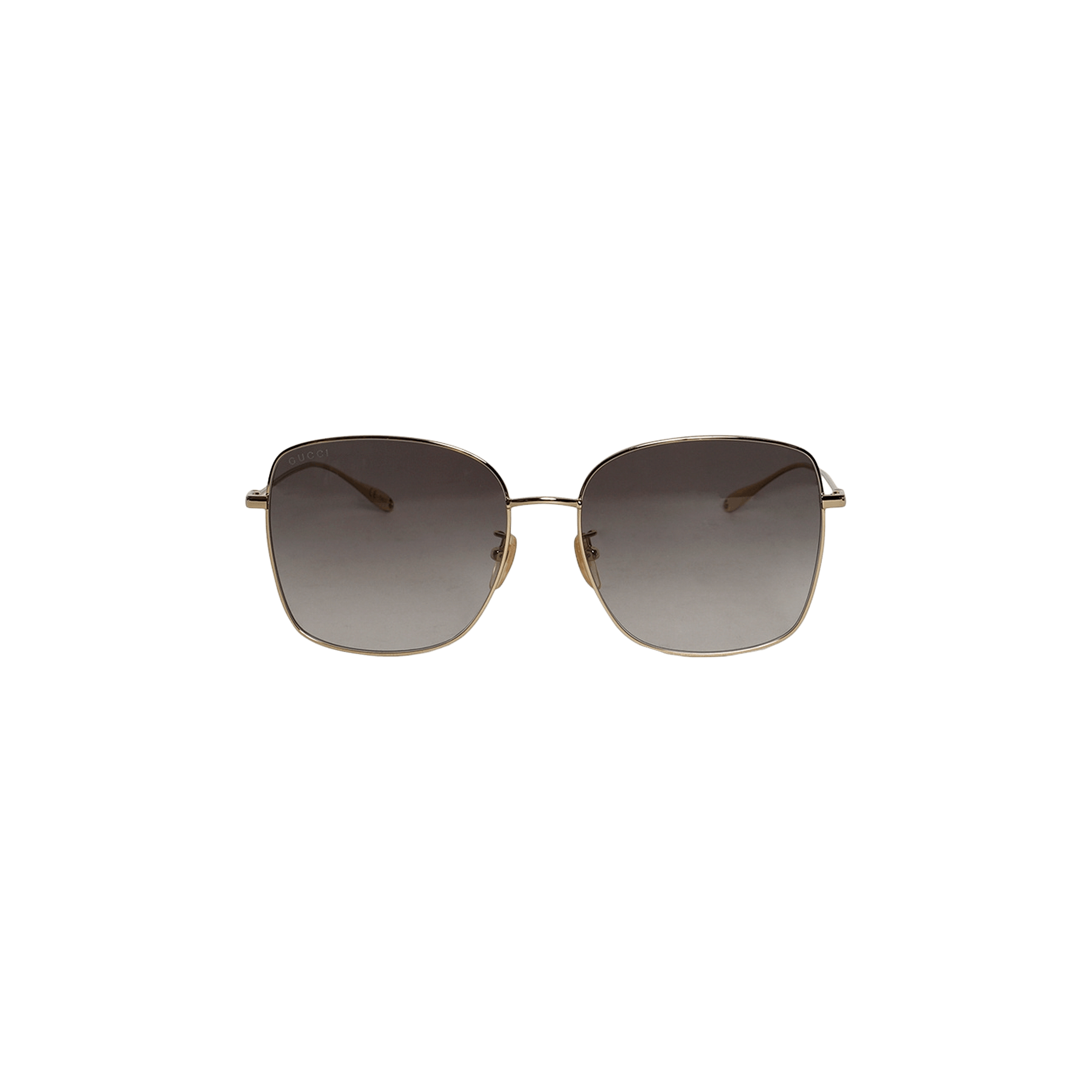 Gucci Oversized Gradient Sunglasses 'Gold'