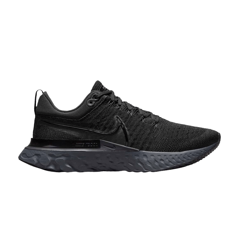Pre-owned Nike Wmns React Infinity Run Flyknit 2 'black Iron Grey'