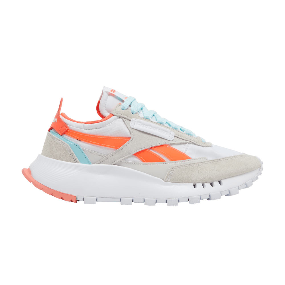 Reebok Wmns Classic Leather Legacy 'White Orange Flare'