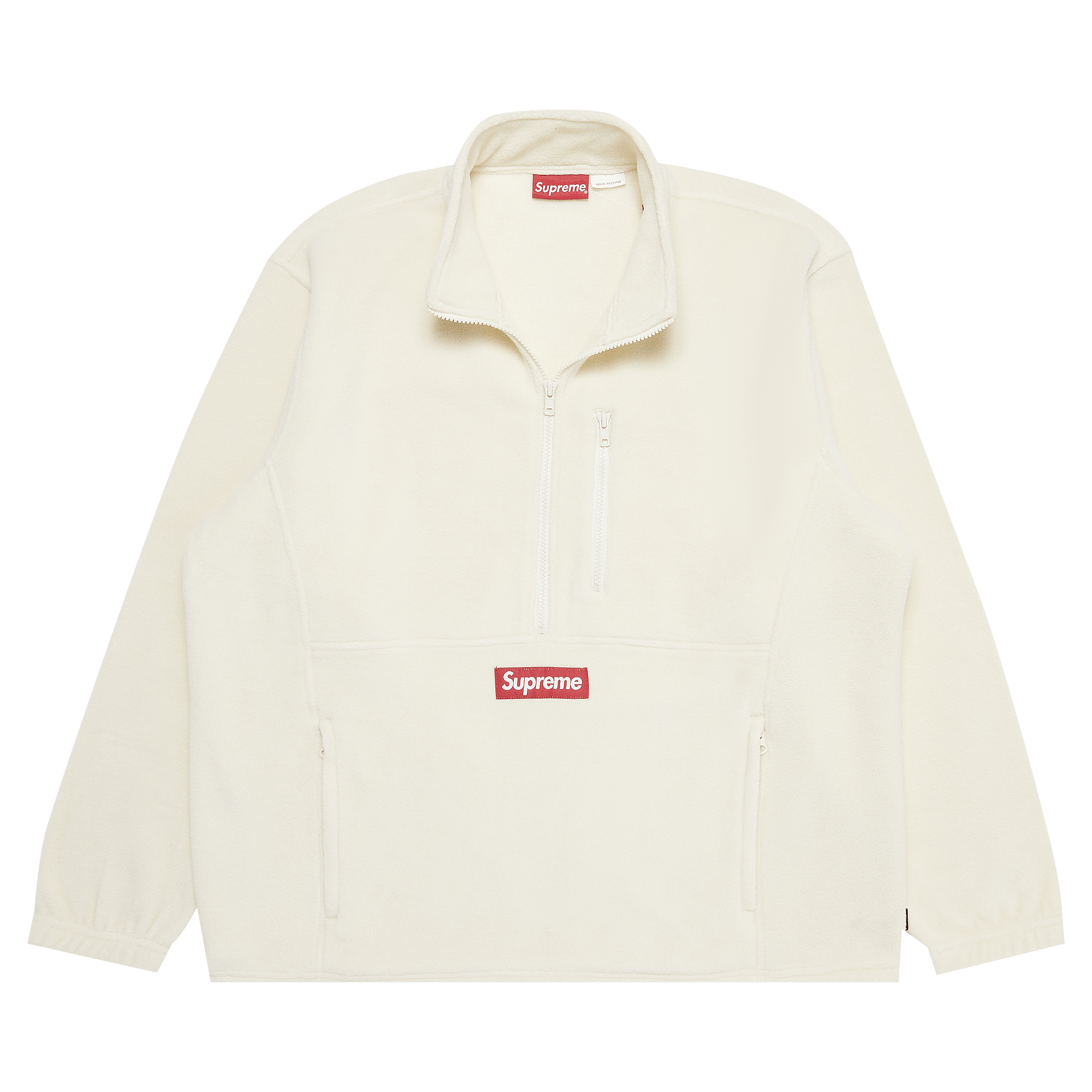 Supreme Polartec Half Zip Pullover 'Natural'