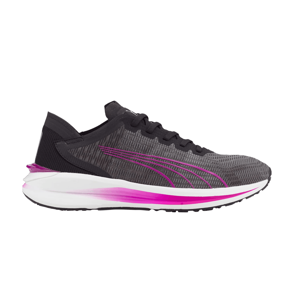 Pre-owned Puma Wmns Electrify Nitro 'black Deep Orchid'