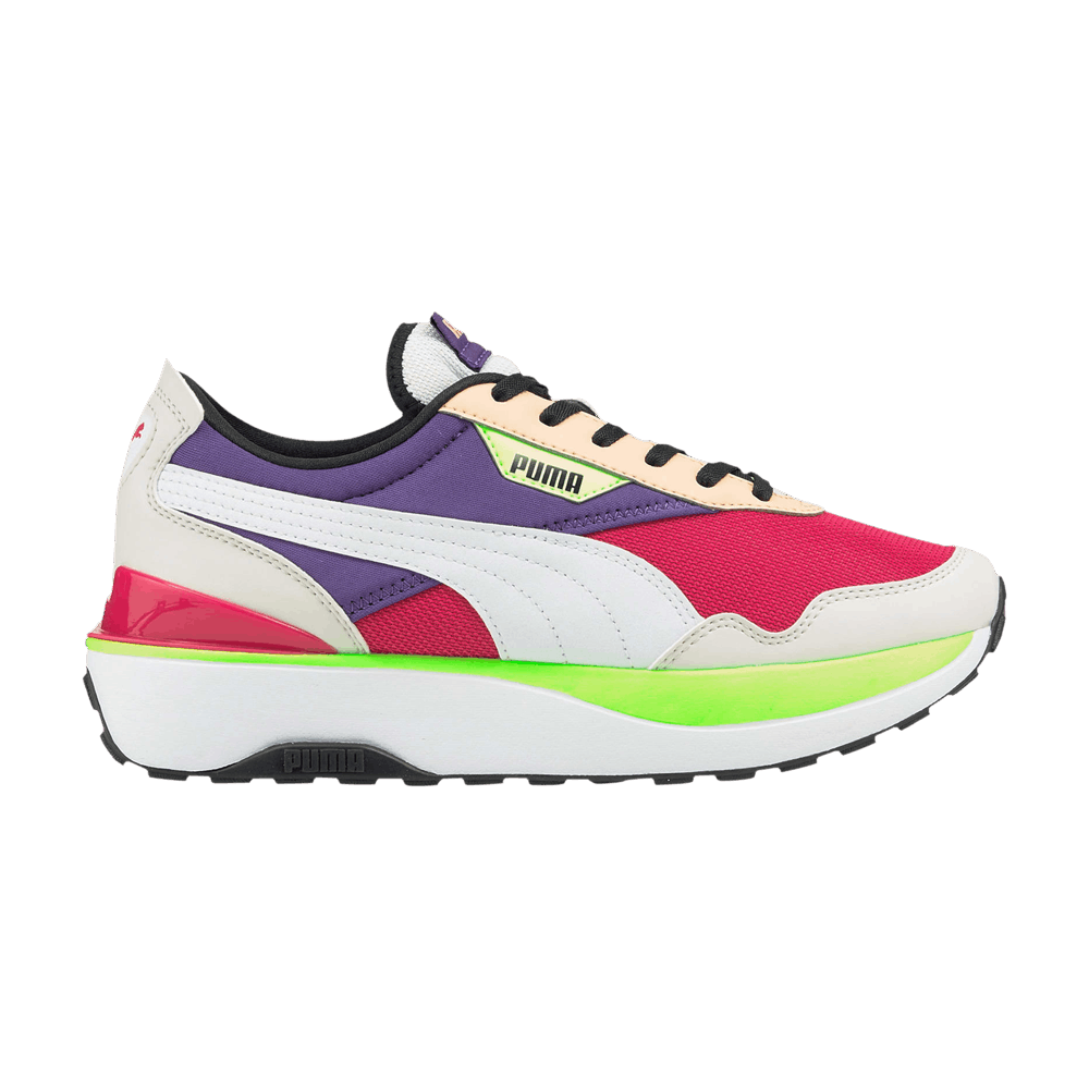 Pre-owned Puma Wmns Cruise Rider Flair 'beetroot Purple Prism Violet' In Multi-color