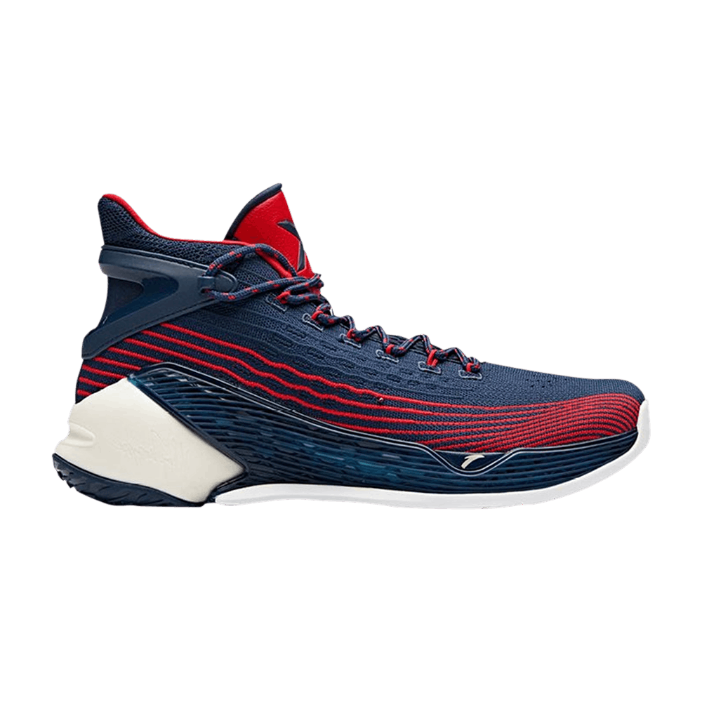 Pre-owned Anta Kt4 'deep Blue Red'