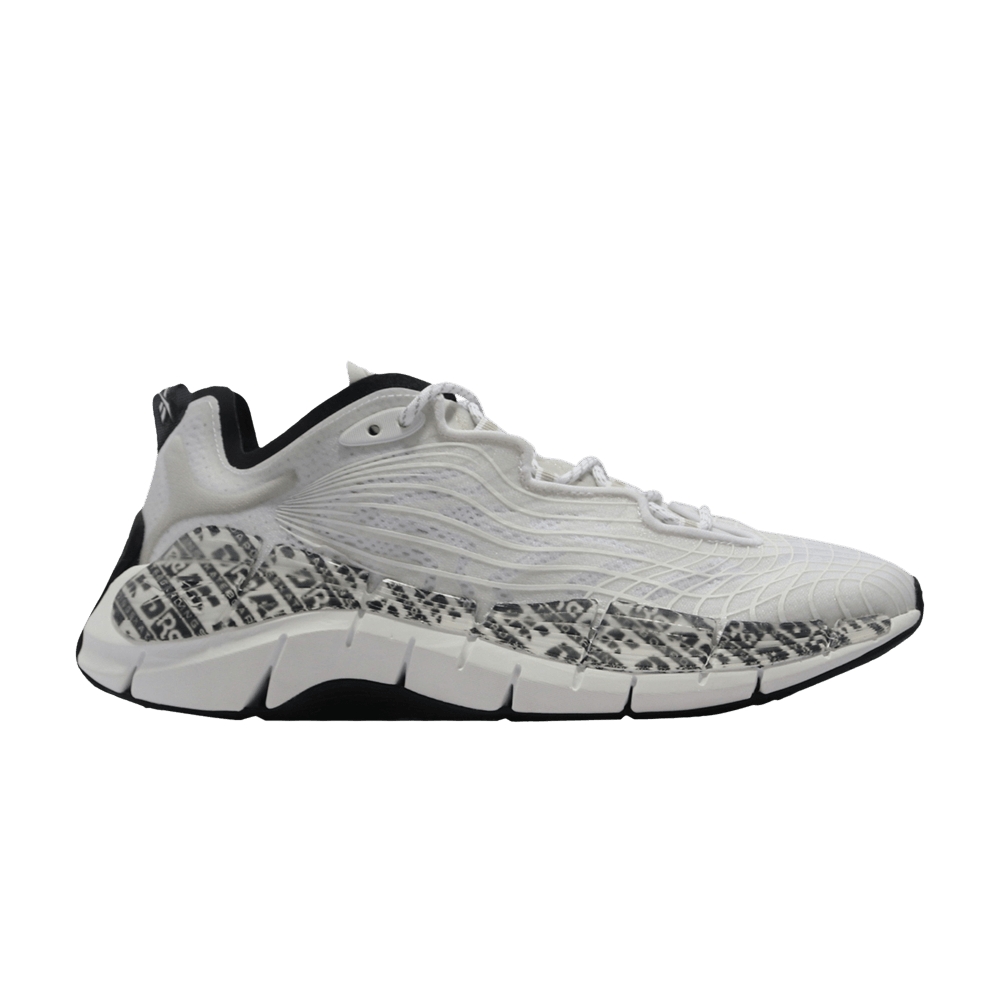 BlackEyePatch x Reebok Zig Kinetica 2 'White Black'