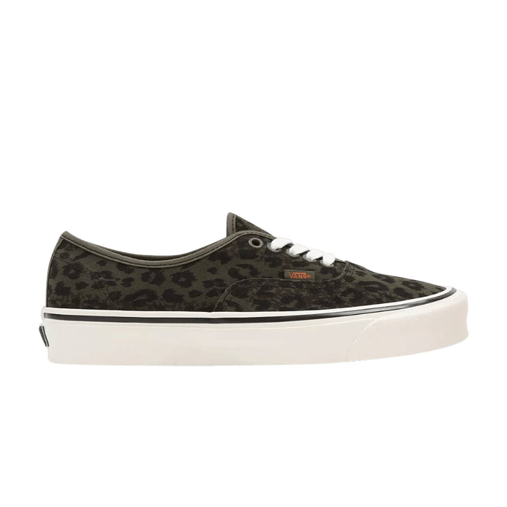 Pre-owned Vans Authentic 44 Dx 'anaheim Factory - Leopard Camo' In Green