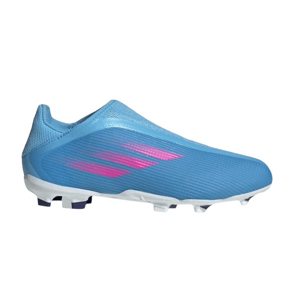 X Speedflow.3 Laceless FG 'Sky Rush Team Shock Pink'